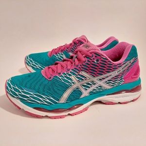 Asics Womens Gel Nimbus 18 Running Shoes Sneakers